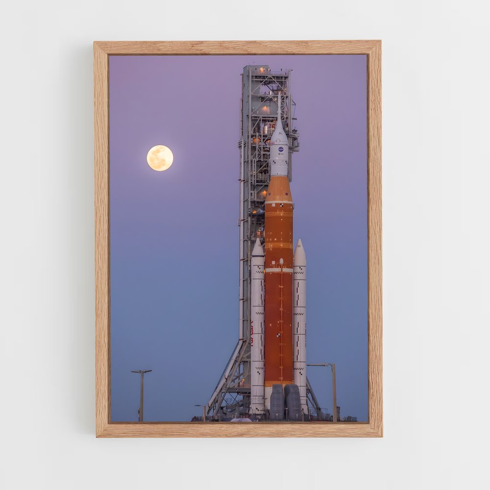 Poster exceptionnel du programme Artemis – affiche Missions spatiales (vue 4)